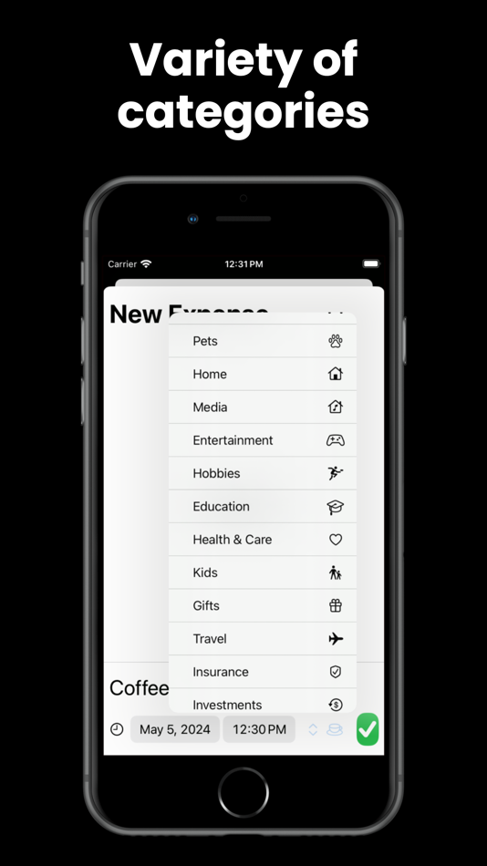 #2. Expense Tracker - Pidget (iOS) 由: Yevhen Basistyi