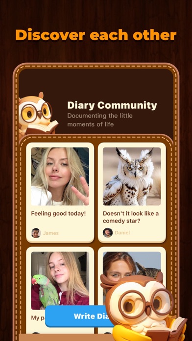 Owl Diary: For Owlet Screenshot