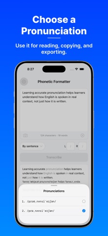Phonetic Formatter: English Screenshot 5 of 8