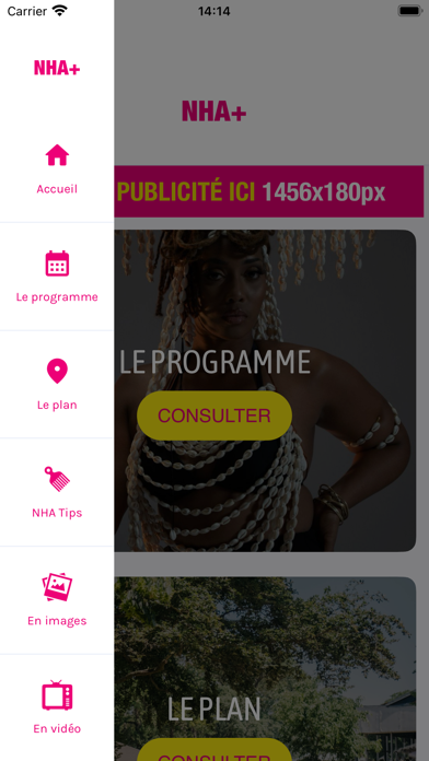 NHA+ Screenshot