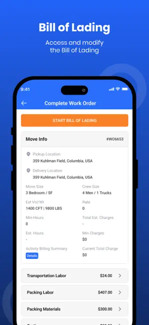 Movegistics Crew screenshot 4