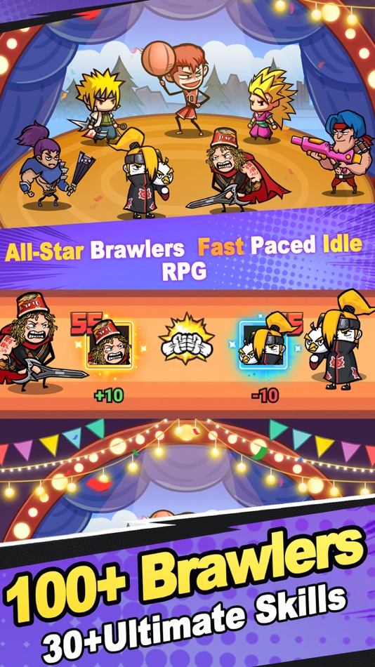 #5. Brawl Heroes - Idle RPG (iOS) 由: GameCaff