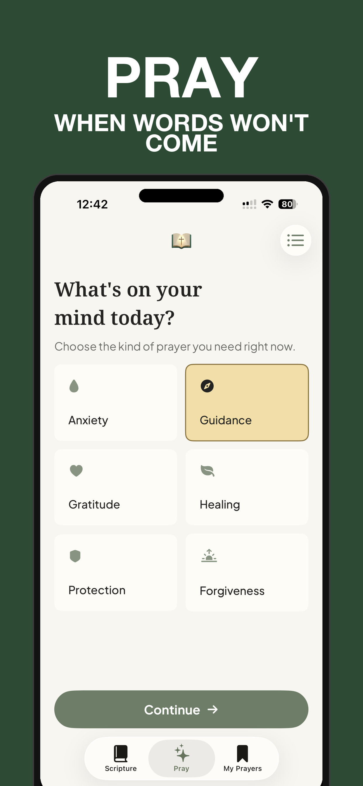 Verse Prayer screenshot 3