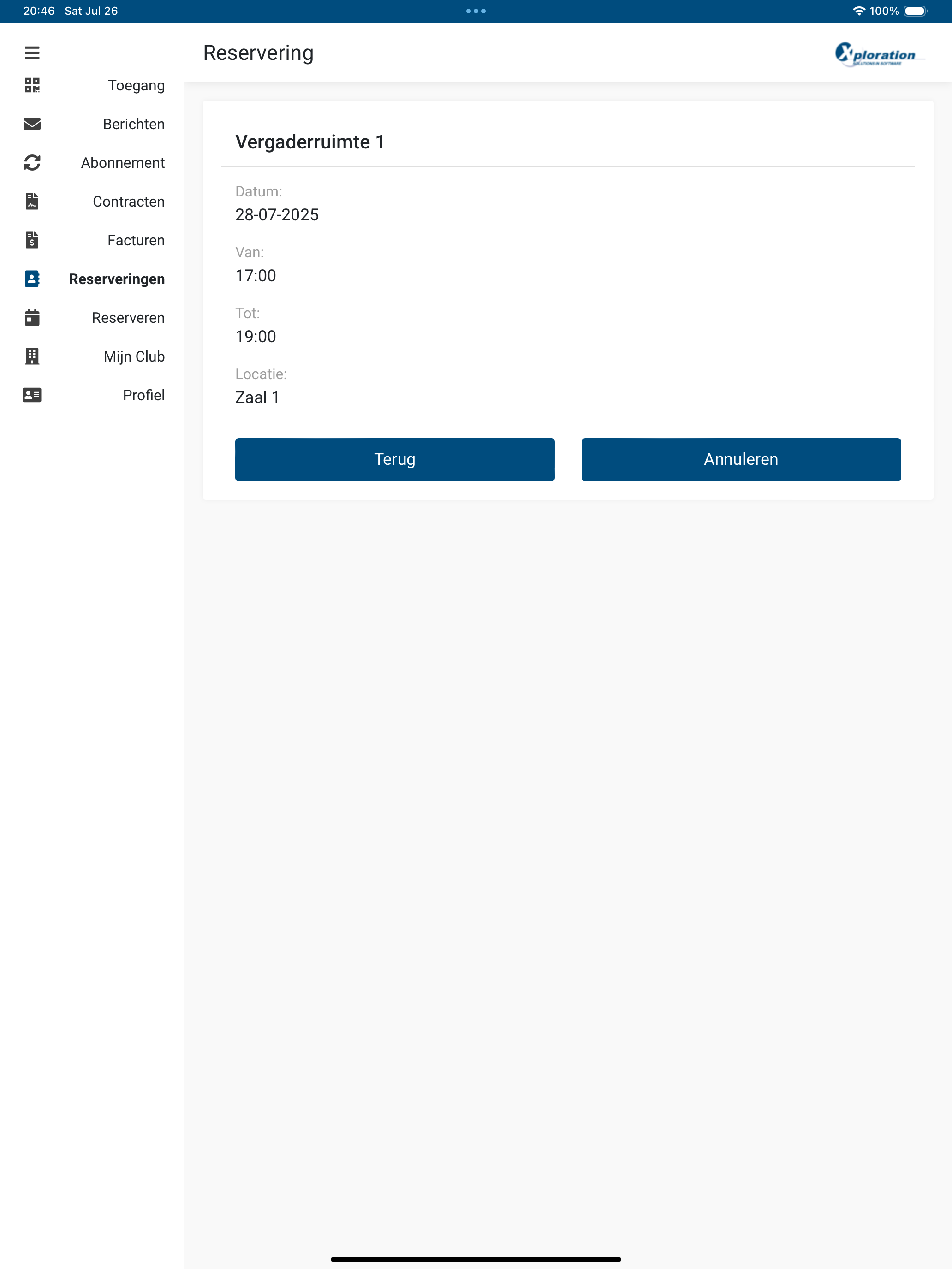 eClub Leden screenshot 14