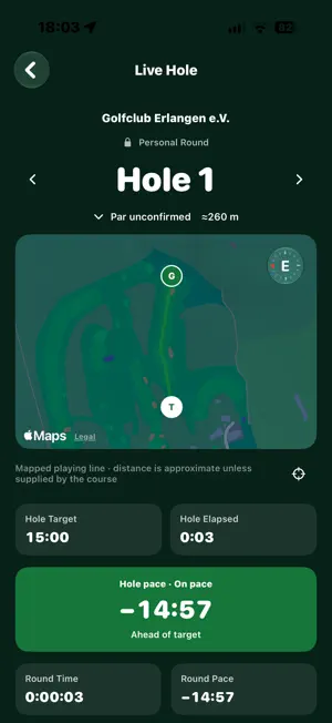 GolfTakt screenshot 1