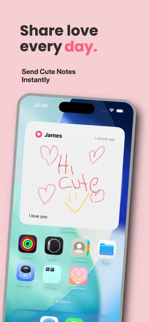 LoveFlow: Couples Love Widget screenshot 1