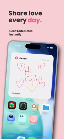 LoveFlow: Couples Love Widget Screenshot 1 of 8