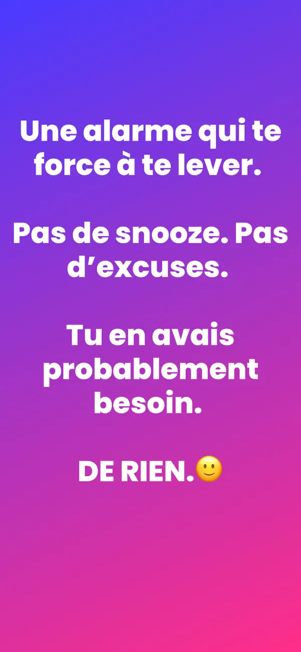 Screenshot #2 pour Alarmble: Réveil à mission