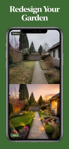 Garden Design AI iPhone screenshot