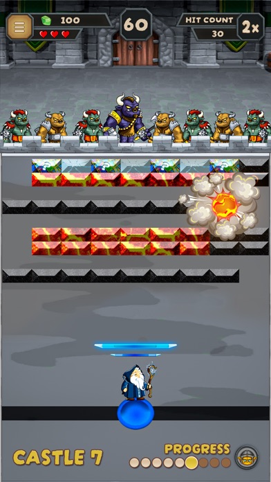 Mage Breaker Brick Hero Screenshot