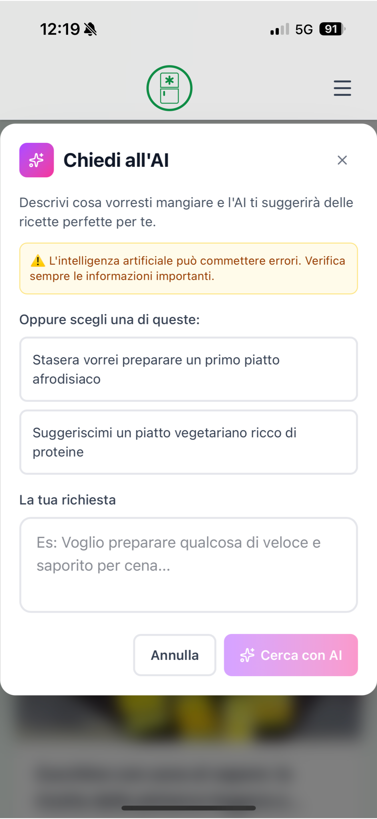 Svuotafrigo screenshot 4