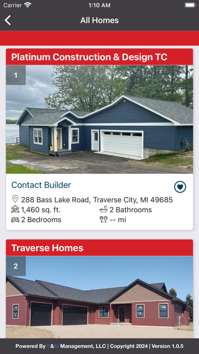 Parade of Homes Traverse City Screenshot