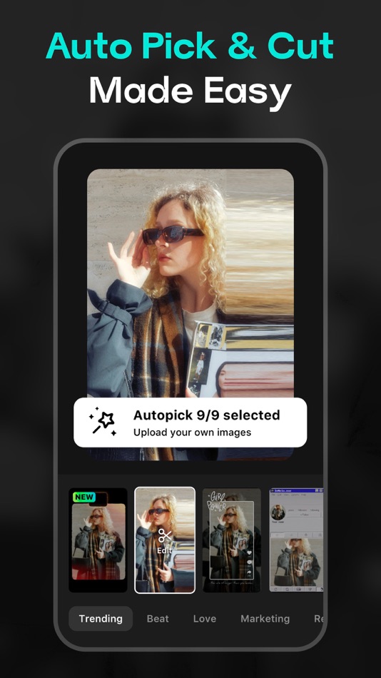 #4. Reels Editor, AI Video: inMelo (iOS) 来自: APPBYTE PTE. LTD.