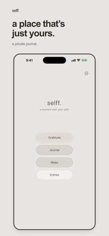 selff. screenshot 1