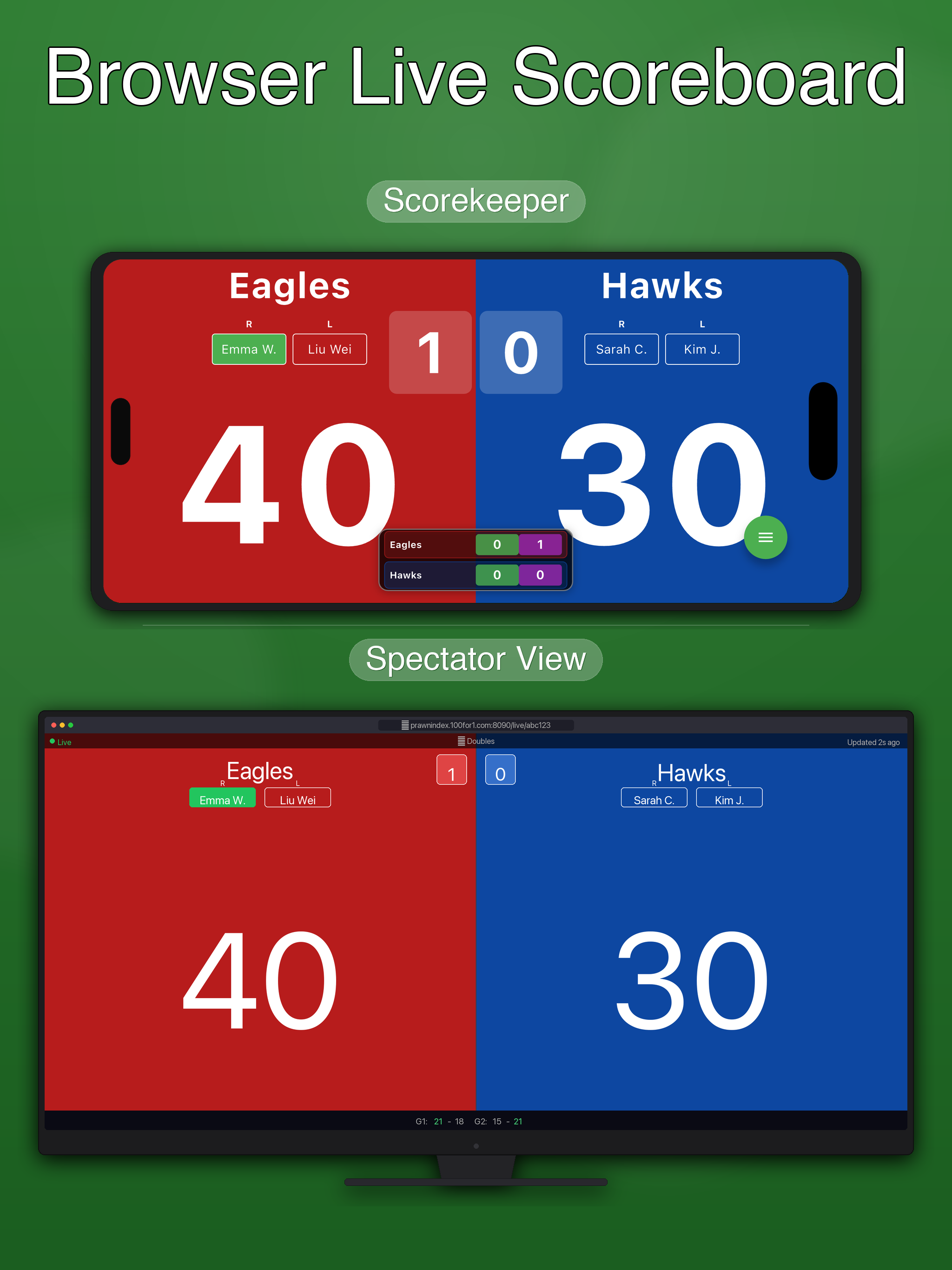 Tennis Scoreboard & Umpire screenshot 13