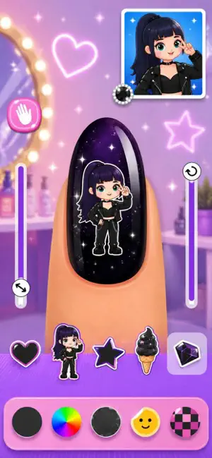Girls Nail Salon: Paint Polish screenshot 3
