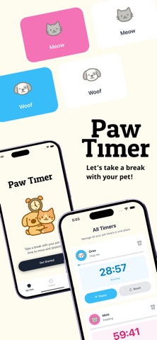 Paw Timer screenshot