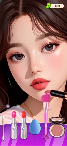 Makeover Stylist: Makeup Game iPhone screenshot