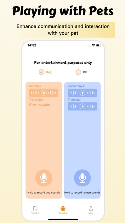 Dog Language Translator