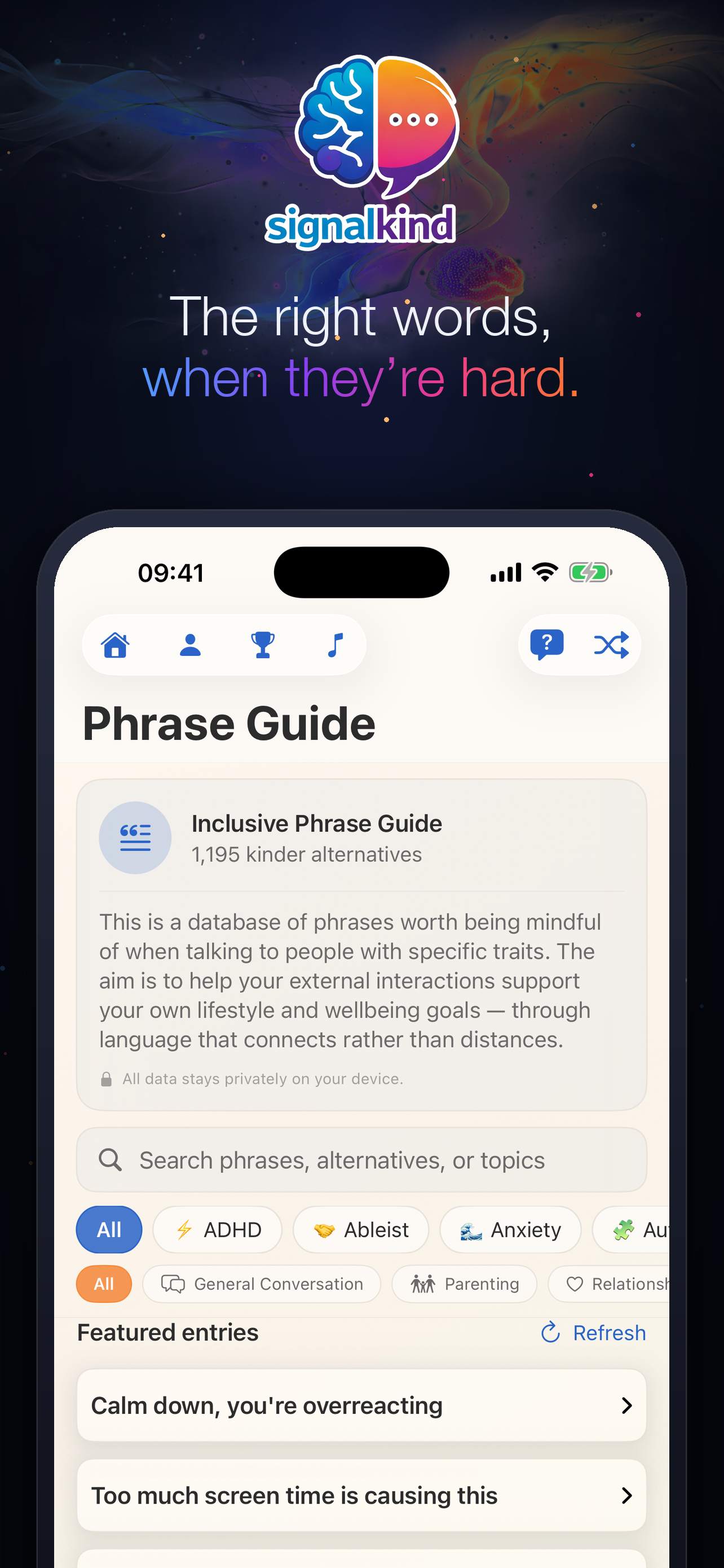 SignalKind screenshot 7