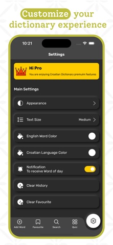 Croatian Dictionary screenshot