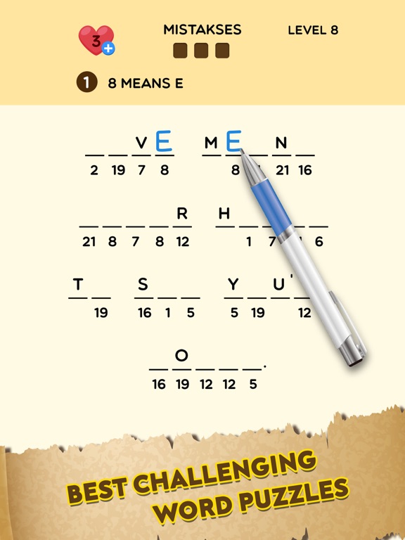 Screenshot #4 pour Cryptogram Go