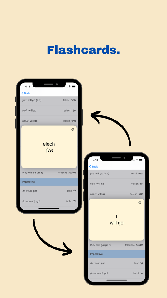#3. Learn Hebrew On The Go (iOS) 由: Eden Dubrovsky