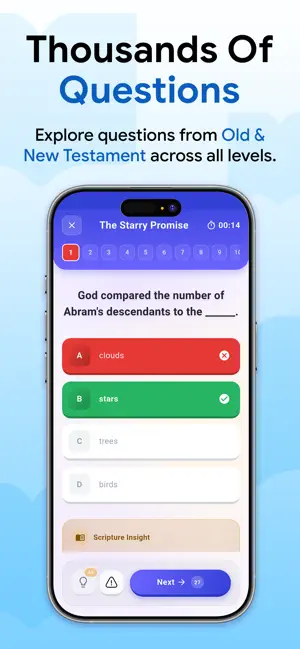 Bible Quiz: Daily Bible Trivia screenshot 3