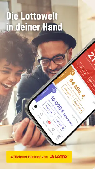 Screenshot von LOTTO & Eurojackpot Spielen auf dem iPhone 1