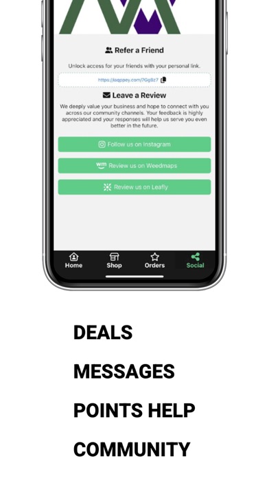 MVF Dispensary Screenshot
