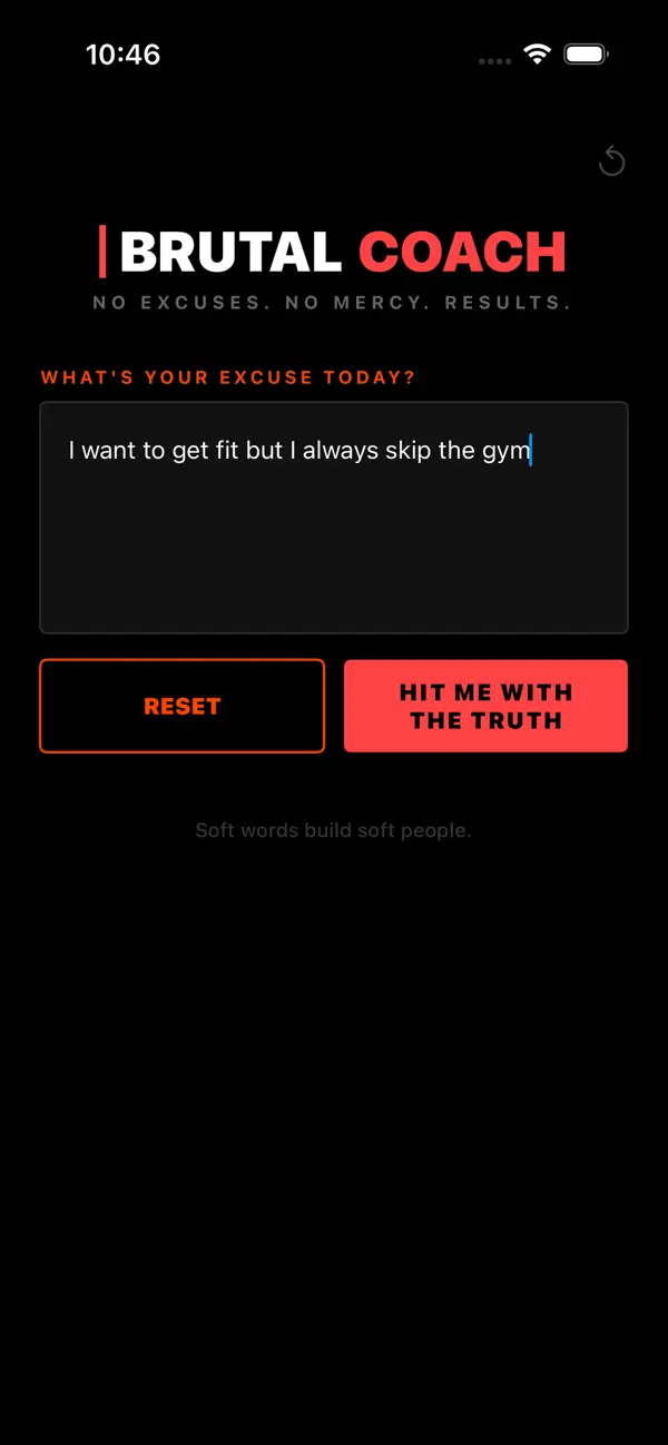 Screenshot #2 pour BrutalCoach