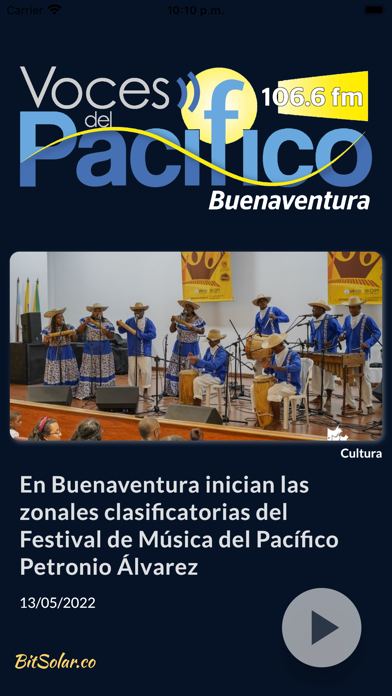 Voces del Pacifico Screenshot