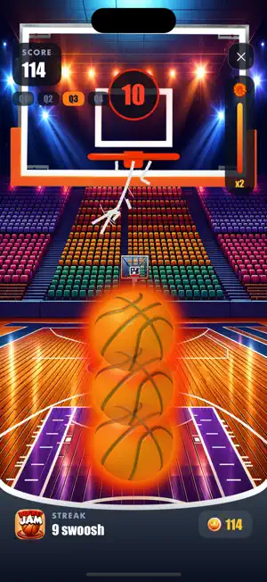 Bucket Jam : Basketball Shot screenshot 3