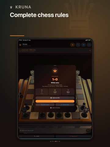 Kruna · 3D Chess iPad screenshot