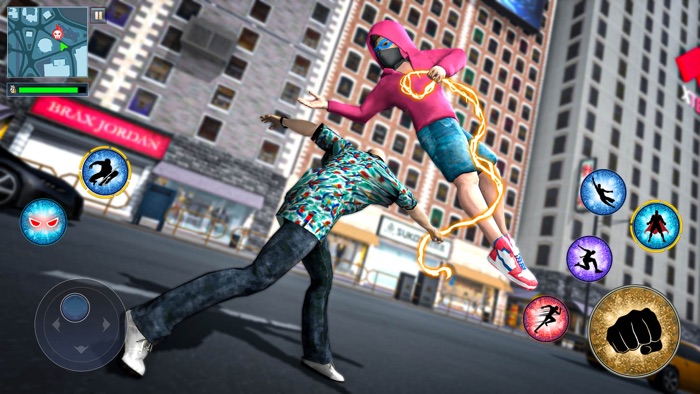 Electra Rope Superhero Fighter