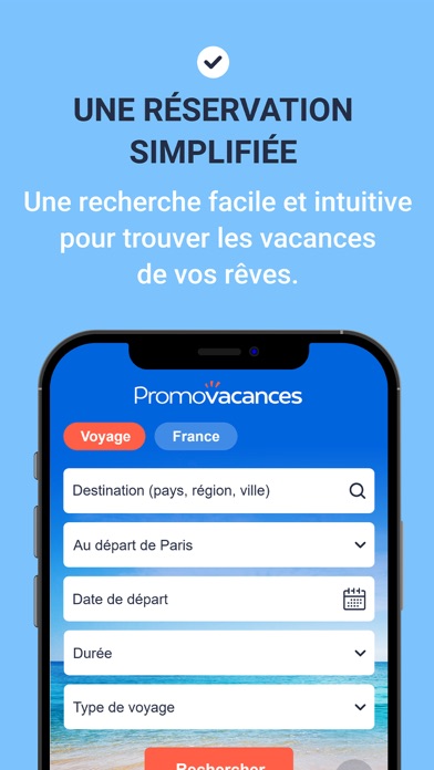 Promovacances : Vols, Séjours Screenshot