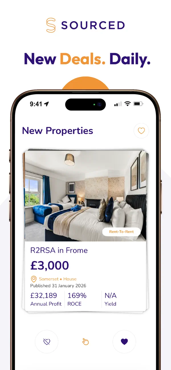 Screenshot #1 pour Sourced Property Investment