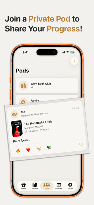 BookPods: Reading Tracker Screenshot 2 of 7
