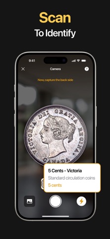 Coin Scanner & Identifier + Screenshot 2 of 5