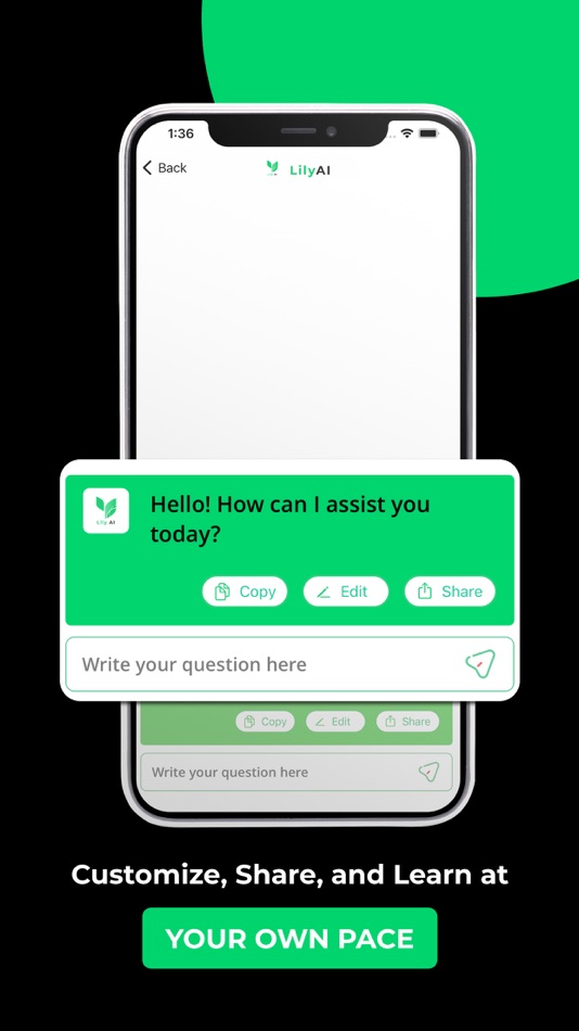 #5. Lily AI (iOS) 由: Malik Hamza Khalid