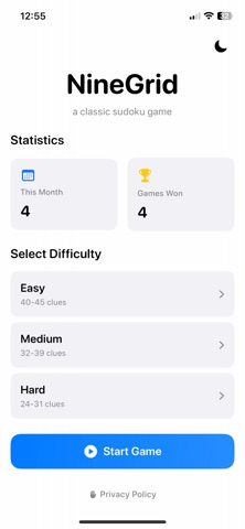 App screenshot