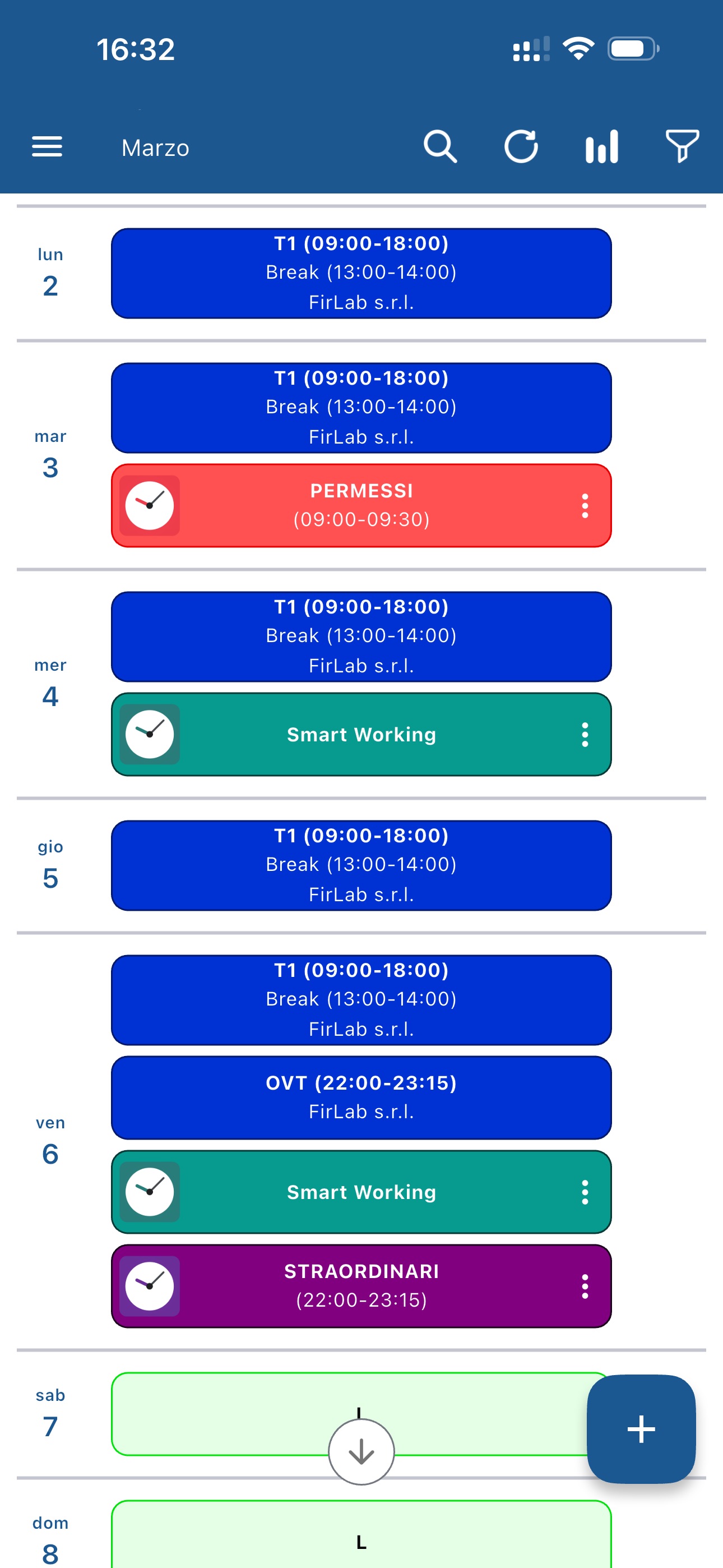 MyStaffRoster screenshot 1