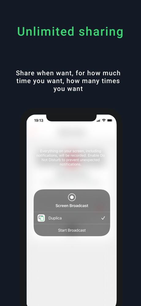 Duplica - iOs Share Screen screenshot 4