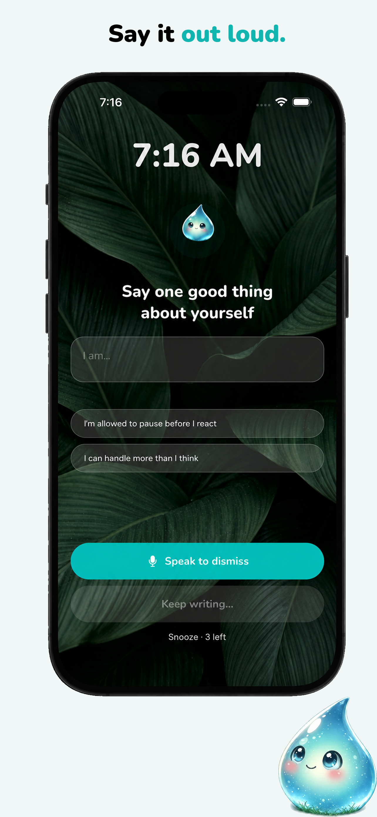 Dew - Affirmation Alarm Clock screenshot 6