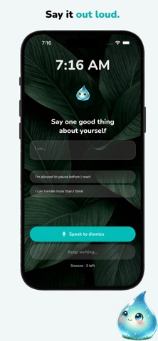 Dew - Affirmation Alarm Clock Screenshot 6 of 7