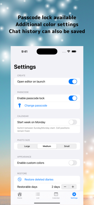 Chat Journal – Daily Notes Screenshot 7 of 7