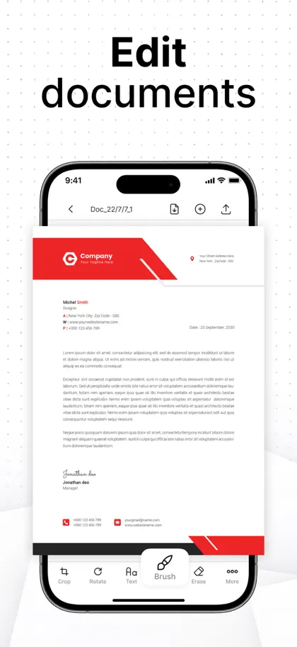 Captura de tela 5 de 6 de PDF Escaner & Convertidor