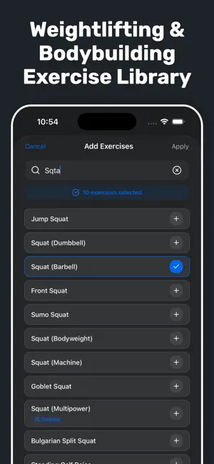 Liftzr: Gym Workout Tracker screenshot 4