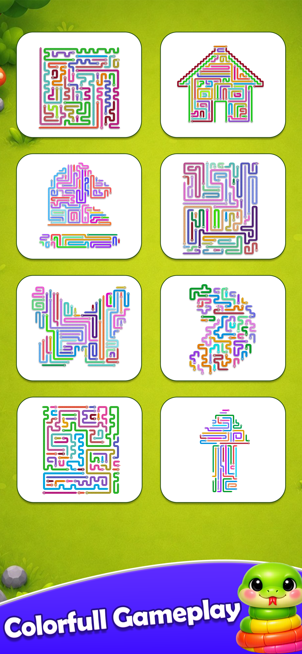 Slither Maze - Snake Puzzle screenshot 5