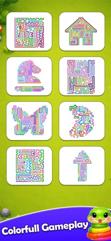 Slither Maze - Snake Puzzle Screenshot 5 of 10